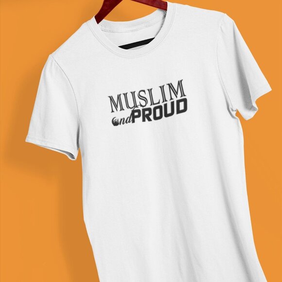 Muslim and Proud Shirt | Islam Statement Shirt Ramadan Kareem Shirt | Islamic - Picture 1 of 10